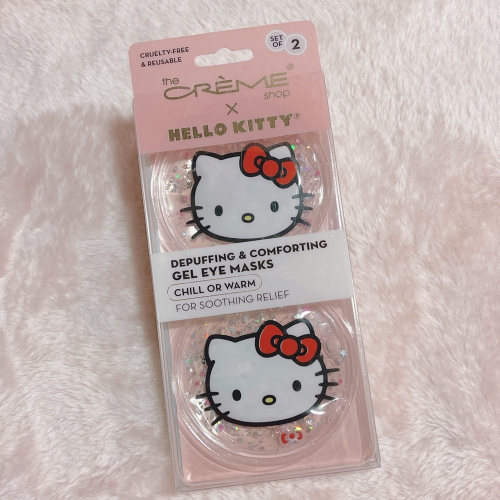 Hello Kitty X Creme Shop Depuffing & Comforting Gel Eye Masks